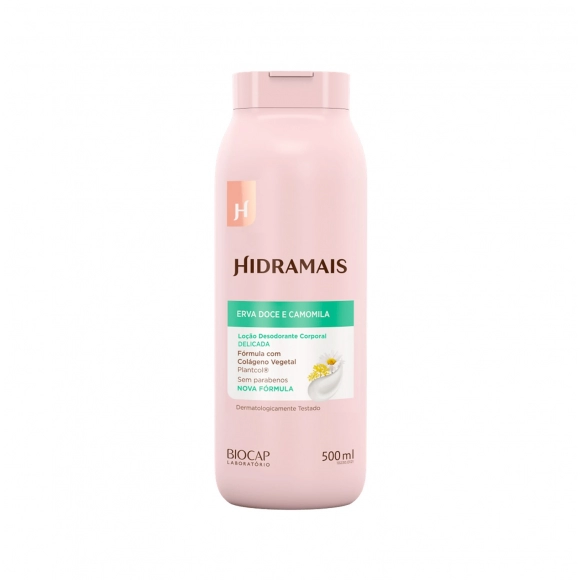 LOÇÃO HIDRATANTE 500ML ERVA DOCE E CAMOMILA HIDRAMAIS