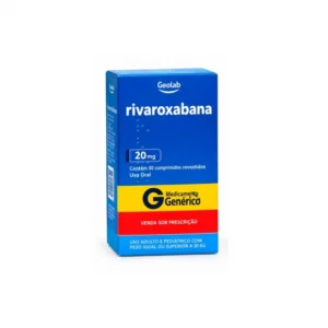 RIVAROXABANA 20MG 30COMP GEOLAB