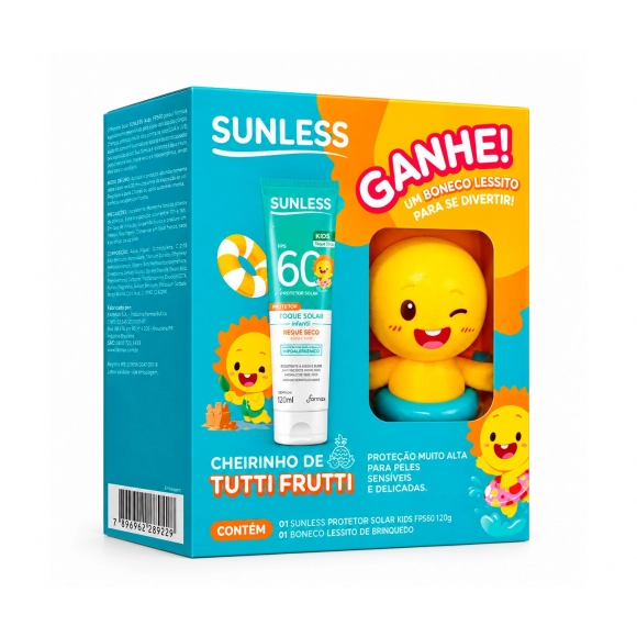 SUNLESS CORPORAL KIDS FPS60 120G+BONECO LESSITO
