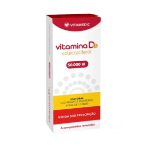 VITAMINA D3 50000UI 4COM VITAMEDIC