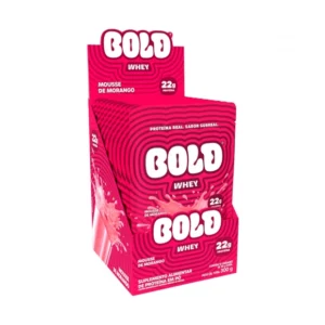 WHEY MOUSSE DE MORANGO SACHES C/10 30G BOLD