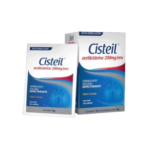 CISTEIL 200MG C/16 SACHÊS 5G GEOLAB