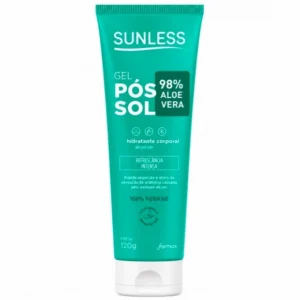 SUNLESS CORPORAL PÓS SOL GEL HIDRATANTE 98% ALOE VERA 120G